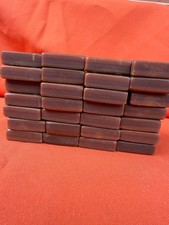 Vintage Bakelite Domino Set (Mid-20th Century) with Artistic Engraving picture