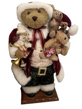 Vintage 2001 Grandeur Noel 29” Holiday Bear Santa SAM-1023C Sam’s Club Box picture
