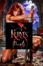 RED SONJA COSPLAY V2 | NOTI | SINGLE COVER PRINT | KURVES COMICS picture