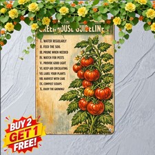 The Stoner Commandments Aluminum Sign Retro Cannabis 8x12 Wall Decor Plaque picture