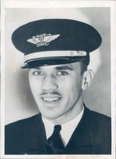 1942 Major Alfred Kalberer Leader American Flight Military Vintage Photo 5x7 picture