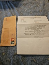 1944 & 1945  Personal Lawsuit letter dutch.  picture