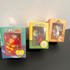 Dr. Simi Lot of 3 PVC Keyring Keychains Multicolor Boxed Chapulin Cantinflas picture