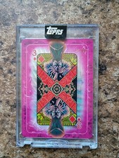 Legion -2025 Topps Chrome Marvel Mint Gambit’s Deck 3 of Diamonds #76/99 Encased picture