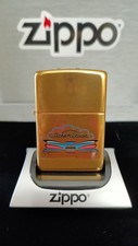 ZIPPO Woodward Dream Cruise Lighter. Polished Brass. F2003 Made. Mint Condition picture
