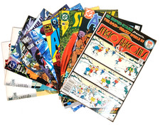 Vintage Sergio Aragones #13, Blue Beetle + More DC, Vertigo 10 comic lot picture