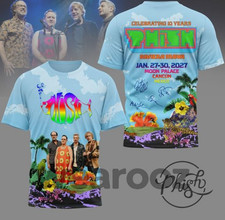 HOT SALE Phish band 10 years anniversary 3D shirt full sizes picture