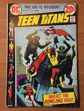 Teen Titans #43 DC Comics 1973 Nick Cardy Witchcraft Bronze Age Robin FN/FN+ picture
