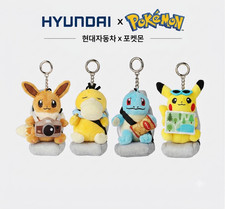 Official Hyundai x Pokémon Blind Box Plush Keychain Random 1 Pack Genuine Korea picture