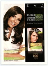 2009 PRINT AD, L'Oreal Paris Eva Longoria Rich Color Excellence To Go Hair Color picture