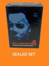 Fright Rags Halloween 4 Card Complete Factory Set Official Movie - CUSTOM picture