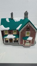 Lemax Hearthside Village Porcelain Lighted House 1991 Bradlees Retired Excellent picture