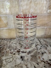 VINTAGE KITCHENAID COFFEE MILL MEASURING GLASS. HTF. picture