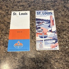 1973-74- Standard : St Louis, Missouri Street Maps picture
