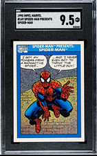 1990 Impel Marvel #149 Spider-Man Presents: Spider-Man - SGC 9.5 Graded picture