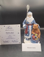 Pipka Ulvilden Reflections of Christmas Russian Santa #11317 Figurine 6