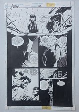 Azrael Agent Of The Bat 52 Pg 12 ROGER ROBINSON Original Comic Art 1998 picture