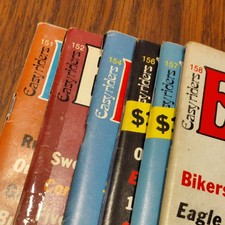 Vintage Easyriders Motorcycle Magazine Lot 6 Issues 1986 Jan-Aug #151-158 picture