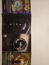 Rare 1994-1995 Mortal Kombat Lot: Original Movie, Sega, Arcade & Live Tour Ads picture