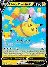 Pokemon Celebrations Flying Pikachu V #006/025 Holo NM picture