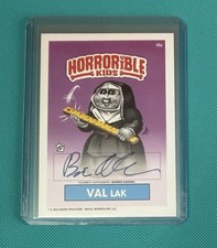 Horrorible Kids Celebrity Auto Bonnie Aarons The Nun 25/50 Mark Pingitore picture