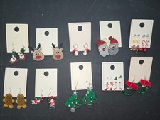 Christmas, 20 pair earrings for christmas stocking ,secret santa and wearing-G3 picture