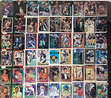 Topps/Fleer/Score Mixed Trading Card Lot NFL NBA MLB 1995-96 Standard picture