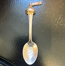 Hershey's Chocolate World Silver Tone Metal Souvenir Spoon w/ Kiss Topper picture