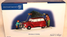 DEPT 56 CHRISTMAS IS COMING SNOW VILLAGE CHRISTMAS 55233 picture