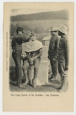 African American Black Buffalo Soldiers 1914 Photo Card 9th Cavalry Spanish War picture