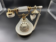 VTG Columbia Telecommunications Crystal Cut Rotary-Style Landline Phone CR-34G picture