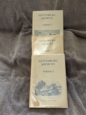 Gettysburg Sources -3 Volumes: Butternut & Blue Edition; 1986/1987/1990 picture