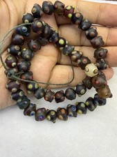 Beautiful Old Roman Mosaic Glass Wonderful Beads Strand Necklace picture