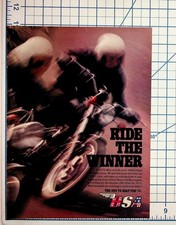 1972 BSA Motorcycles Vintage Print Ad Magazine Ephemera Original picture