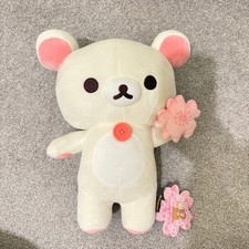 San-X Rilakkuma Korilakkuma Holding Cherry Blossom 14