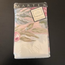 NOS NIP VTG Martex Standard Pillowcases Shams Floral 180 Percale picture