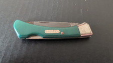 VINTAGE FRONTIER POCKET KNIFE, (MADE IN IRELAND By IMPERIAL, GREEN IN COLOR) picture