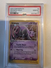 PSA 10 POP 36 2003 POKEMON EX DRAGON 6/97 GRUMPIG-HOLO  picture