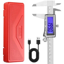 6'' Rechargeable Digital Caliper, All Metal & Long Lasting Design picture