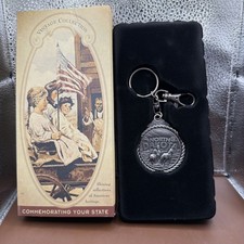 Vintage Collection Commemorating Your State North Dakota Key Chain picture
