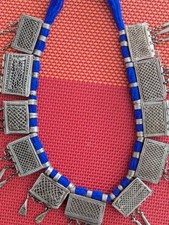 Antique Ethiopian Silver Telsum Box Pendant (1) Filigree Tribal Amulet Pendants picture