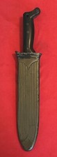 WW2 - THEATER KNIFE-1945-WITH  L.F. & C. 1918 METAL SCABBARD - UNIQUE picture