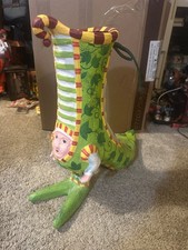 Very Rare Patience Brewster Dept 56 Xmas Krinkles Stocking Boot Store Display picture