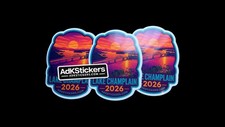 Lake Champlain Bridge Sticker Pack | Crown Point NY–VT Landmark | Adirondacks picture