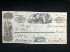 $700 Plantation Money No. 79 Louisville Kentucky New Orleans 7 July 1854 picture