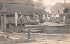 J30/ Interesting RPPC Postcard c1910 Occupational Building Carpenters 284 picture