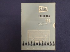 Saba Freiburg Automatic 100 Stereo Original Manual Collectors picture