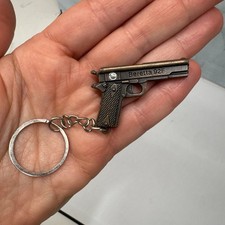 Beretta ** Keychain ** Bronze  Tone picture