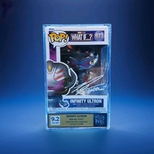 Signed/Graded (Ross Marquand) FUNKO pop, What If...? Infinity Ultron #973 picture
