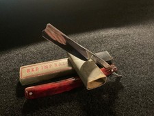 Vtg.11/16 straight razor(Carroll Cuttlery Co.) Chicago US. picture